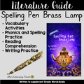 Literature Guide: Spelling Pen Brass Lamp